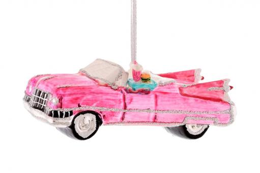 Hänger Auto, Cabrio, Pink 
