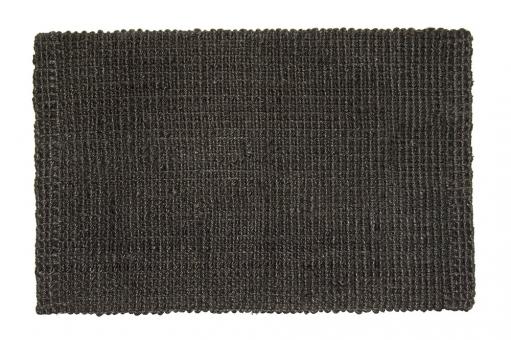 Fußmatte Hampton Jute 90x60cm | schwarz