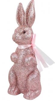 Hase Magnificence stehend Farbe Rosa 
