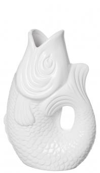 Karaffe/Vase Monsieur Carafon Weiß 