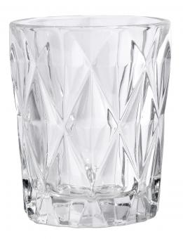 Wasserglas Diamond klar 