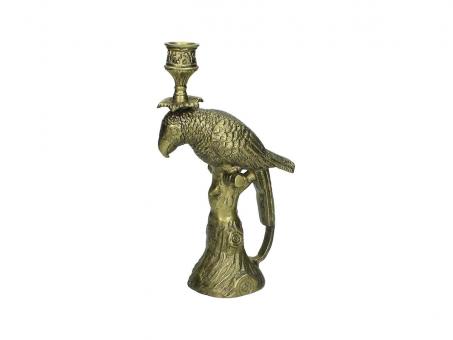 Kerzenhalter Parrot, Farbe Bronze 